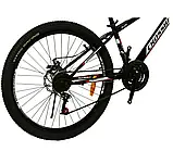 Велосипед CrossBike 26 Spark D-Steel Рама 13 black-red, фото 4