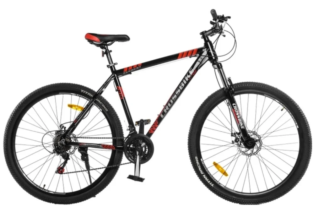 Велосипед CrossBike 29`` Everest 2022 Рама-21`` black-red