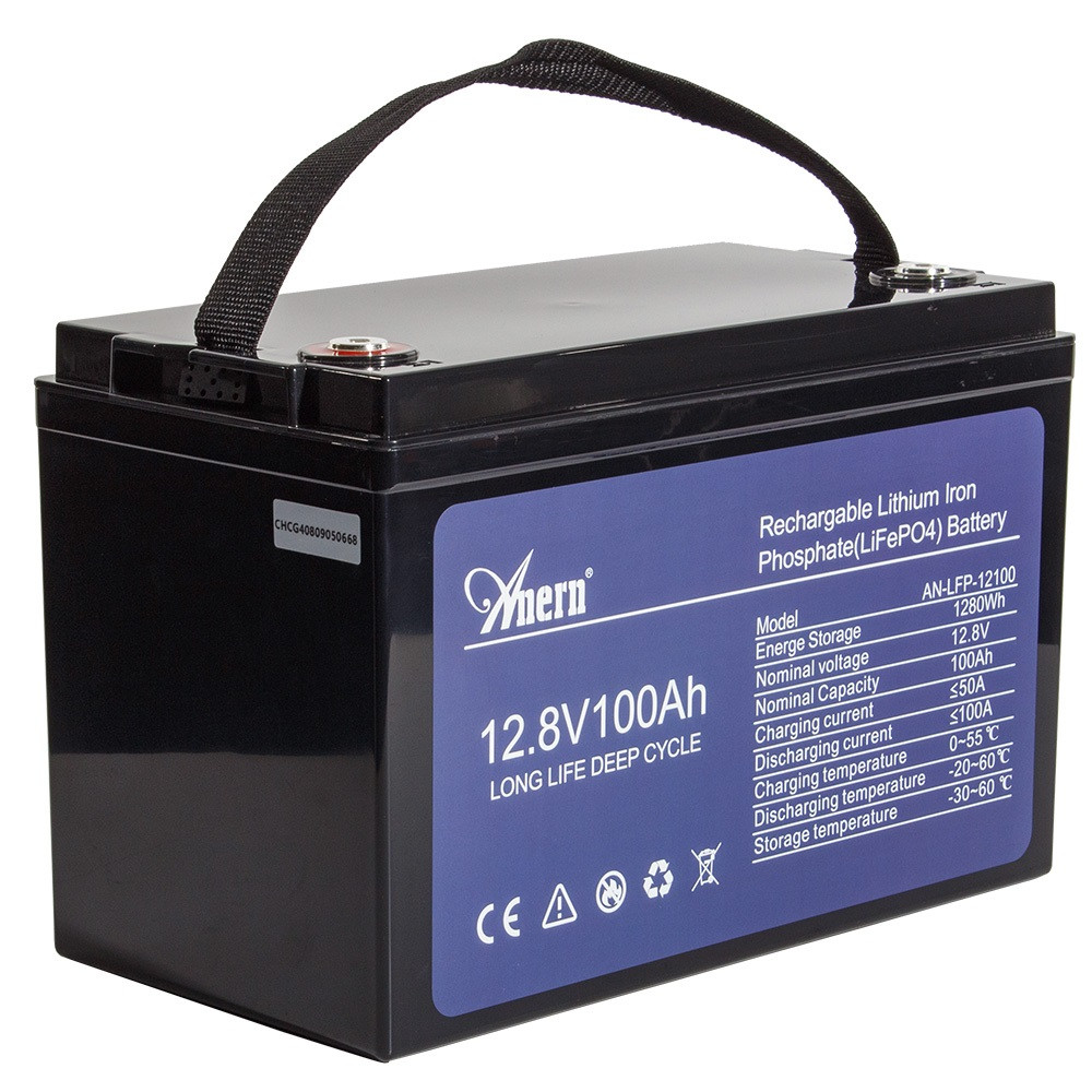 Акумулятор Anern LiFePO4 12 V 100 A AN-LFP12100