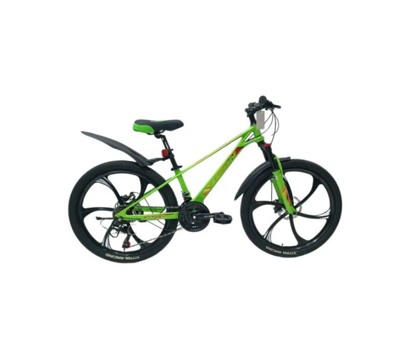 Велосипед Titan 24 MG Magic 2024 Рама-11 green-yellow
