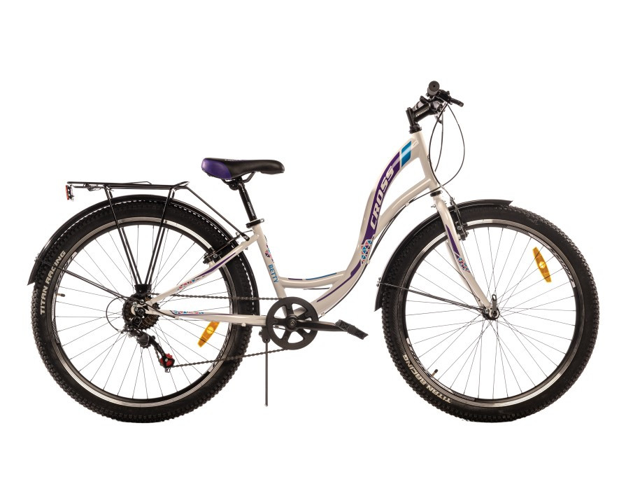Велосипед Cross 26 Betty-Рама-13 white-violet
