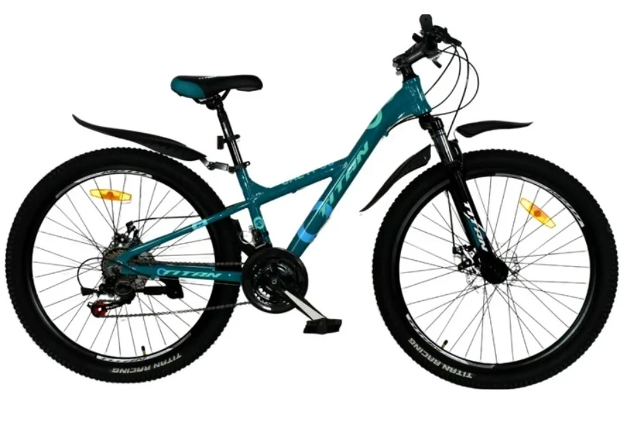 Велосипед Titan 24``Calypso -Рама-11`` dark green-blue