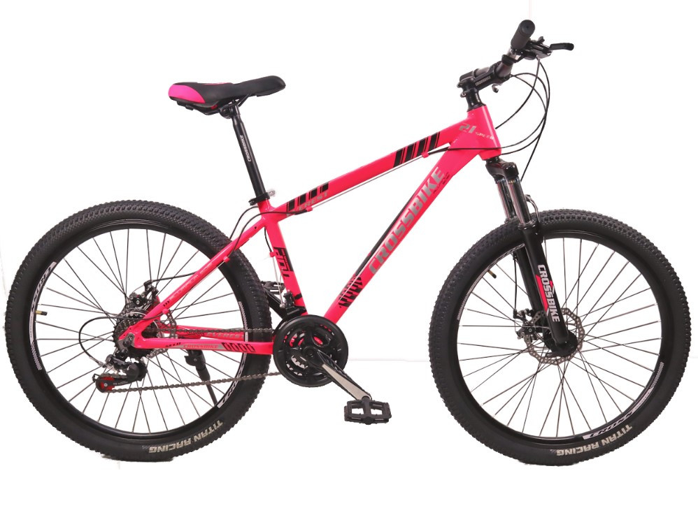 Велосипед CrossBike 26`` Everest 2022 Рама-13`` pink