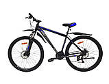 Велосипед CrossBike 27,5 Storm 2024 Рама-15 black-blue, фото 3