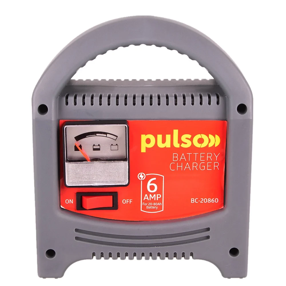 Зарядний пристрій PULSO 12V/6A/20-80AHR (BC-20860)