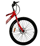 Велосипед CrossBike 26`` Spark D-Steel Рама 13`` red, фото 5