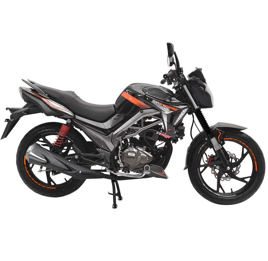 Мотоцикл Spark SP200R-34 (заводське паковання) (Чорний із сірим)