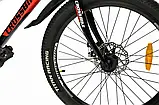 Велосипед CrossBike 24 Dragster Susp Рама 11 black-red, фото 4