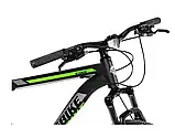 Велосипед CrossBike 29`` Storm 2022 Рама 19.5`` black-green, фото 5