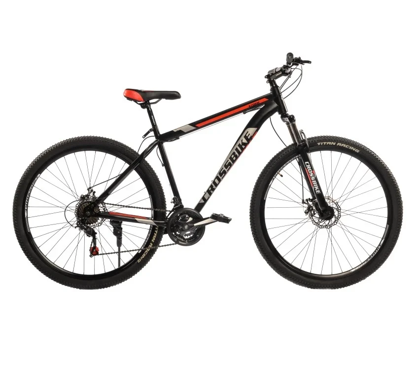 Велосипед CrossBike 29 Storm Рама 19.5 black-red