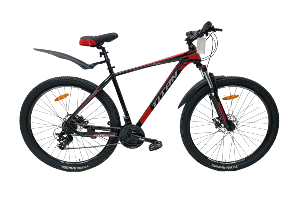 Велосипед Titan 29 FOX 2024 Рама-20 black-red
