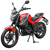 Мотоцикл Spark SP200R-30 (заводське паковання) (Чорний з червоним), фото 4