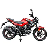 Мотоцикл Spark SP200R-30 (заводське паковання) (Чорний з червоним), фото 5