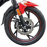 Мотоцикл Spark SP200R-30 (заводське паковання) (Чорний з червоним), фото 10