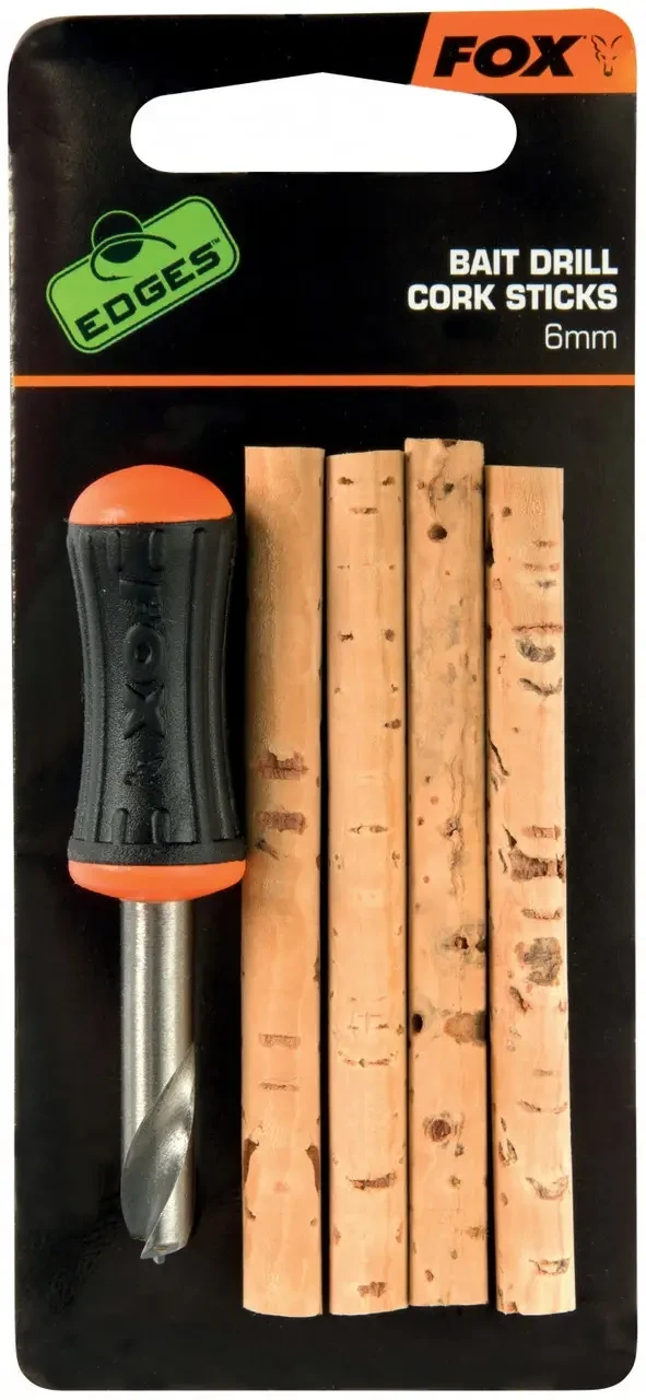 Свердло Fox Edges Bait Drill&Cork Sticks 6 мм