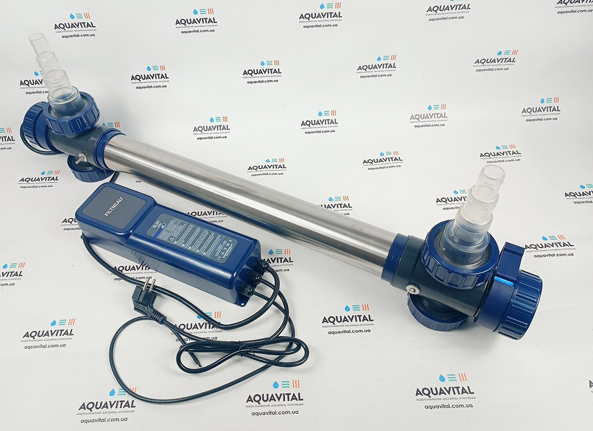 Тонка ультрафіолетова установка до басейну Filtreau UV-C Slim 80W