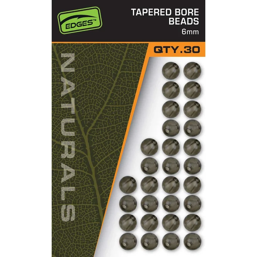 Бусина гумова Fox Egdes Naturals Tapered Bore Beads 6mm