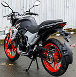 Мотоцикл Spark SP250R-35 (Заводське паковання) (Чорний із зеленим), фото 9