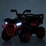 Дитячий електроквадроцикл на акумуляторі Bambi Racer M 6127 для дітей 3-8 років Рожевий, фото 7