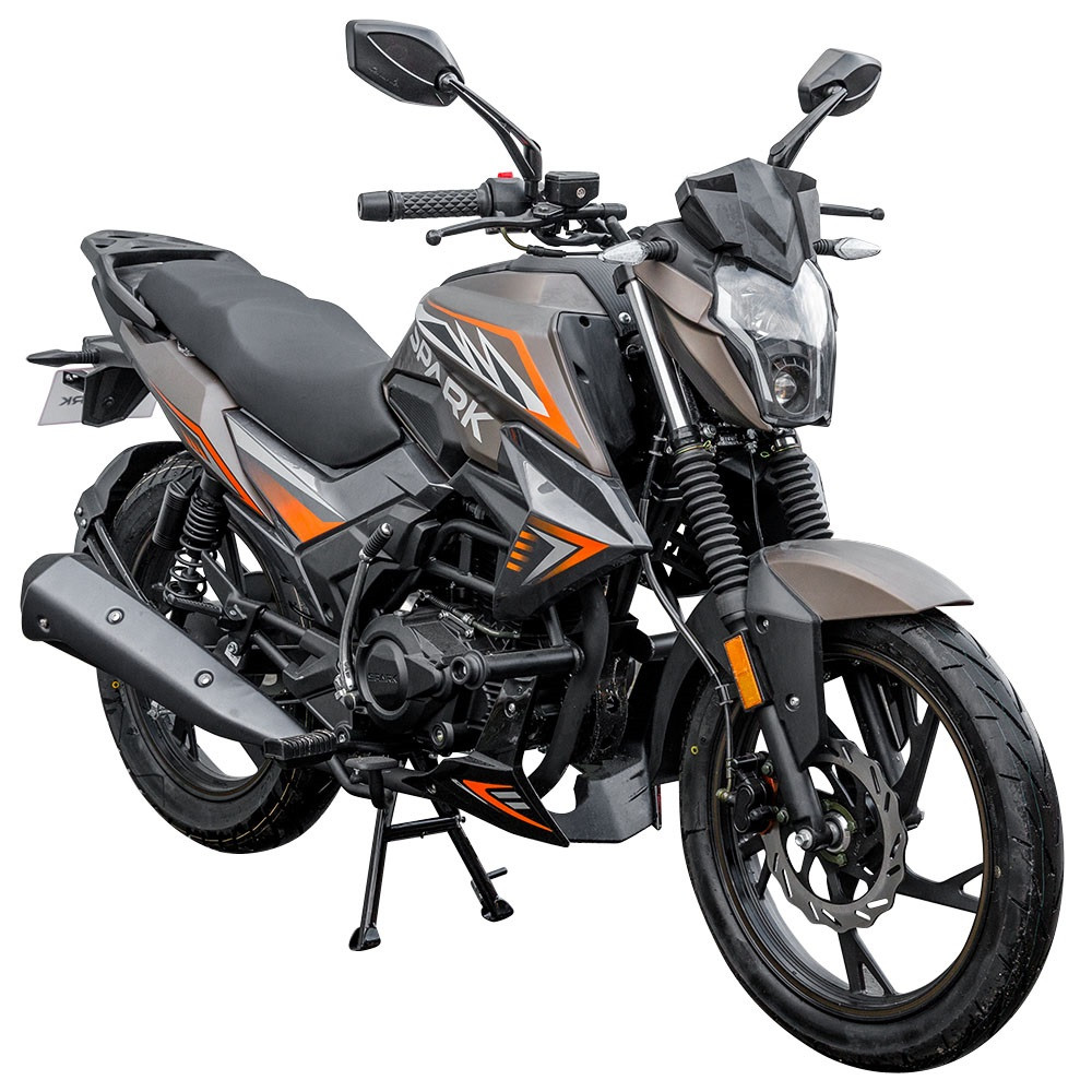 Мотоцикл Spark SP250R-32 (заводське паковання) (Сріблясто-жовтий)