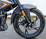 Мотоцикл Spark SP250R-32 (заводське паковання) (Сріблясто-жовтий), фото 8