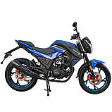 Мотоцикл Spark SP200R-28 (заводське паковання) (Синій), фото 7
