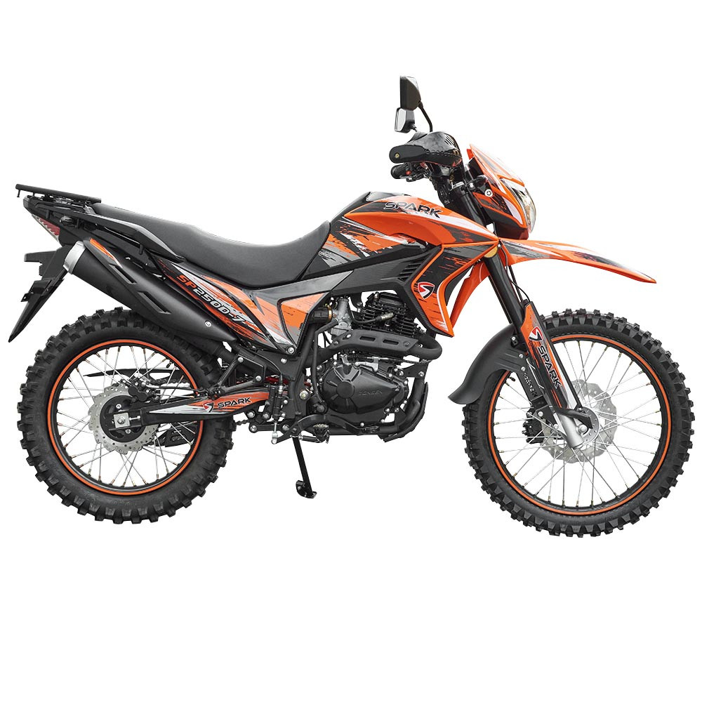 Мотоцикл Spark SP250D-7 (Заводська Упаковка) (Жовтогарячий)