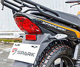 Мотоцикл Spark SP200R-26T (Заводська Упаковка) (Чорний зі сріблом), фото 10