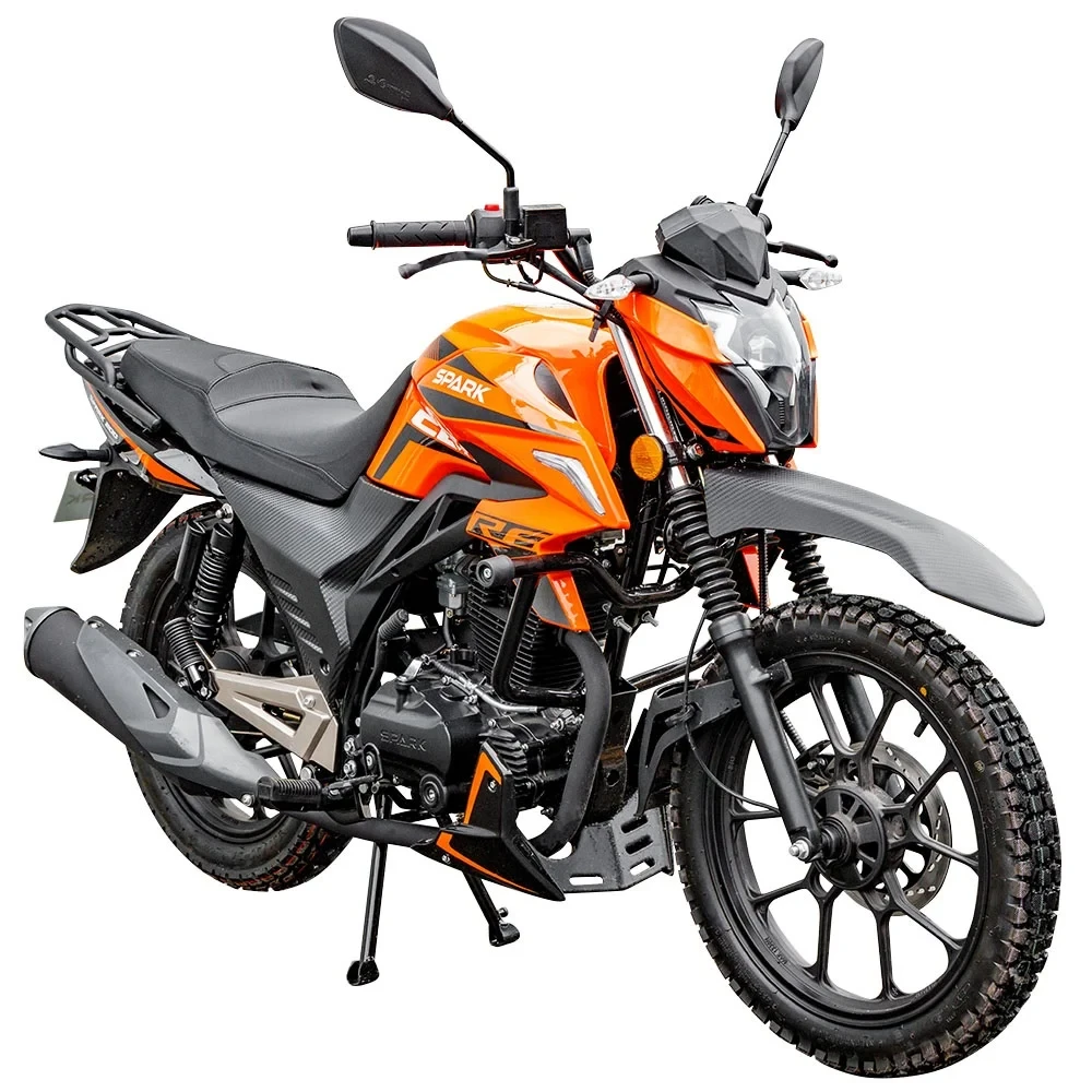 Мотоцикл Spark SP200R-26T (Заводська Упаковка) (Чорний із синім)