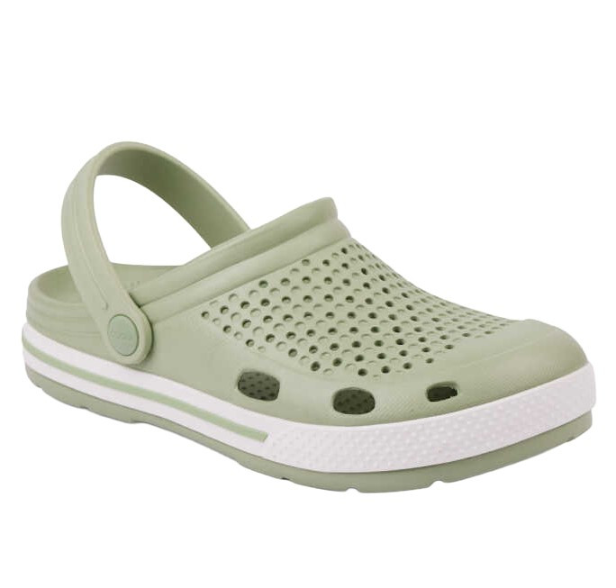 Сабо (крокси) жіночі COQUI LINDO Linden Green/White, фото 1