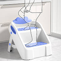 Al Дитяча драбина для унітаза зі сходинкою Bestbaby 2024 Blue