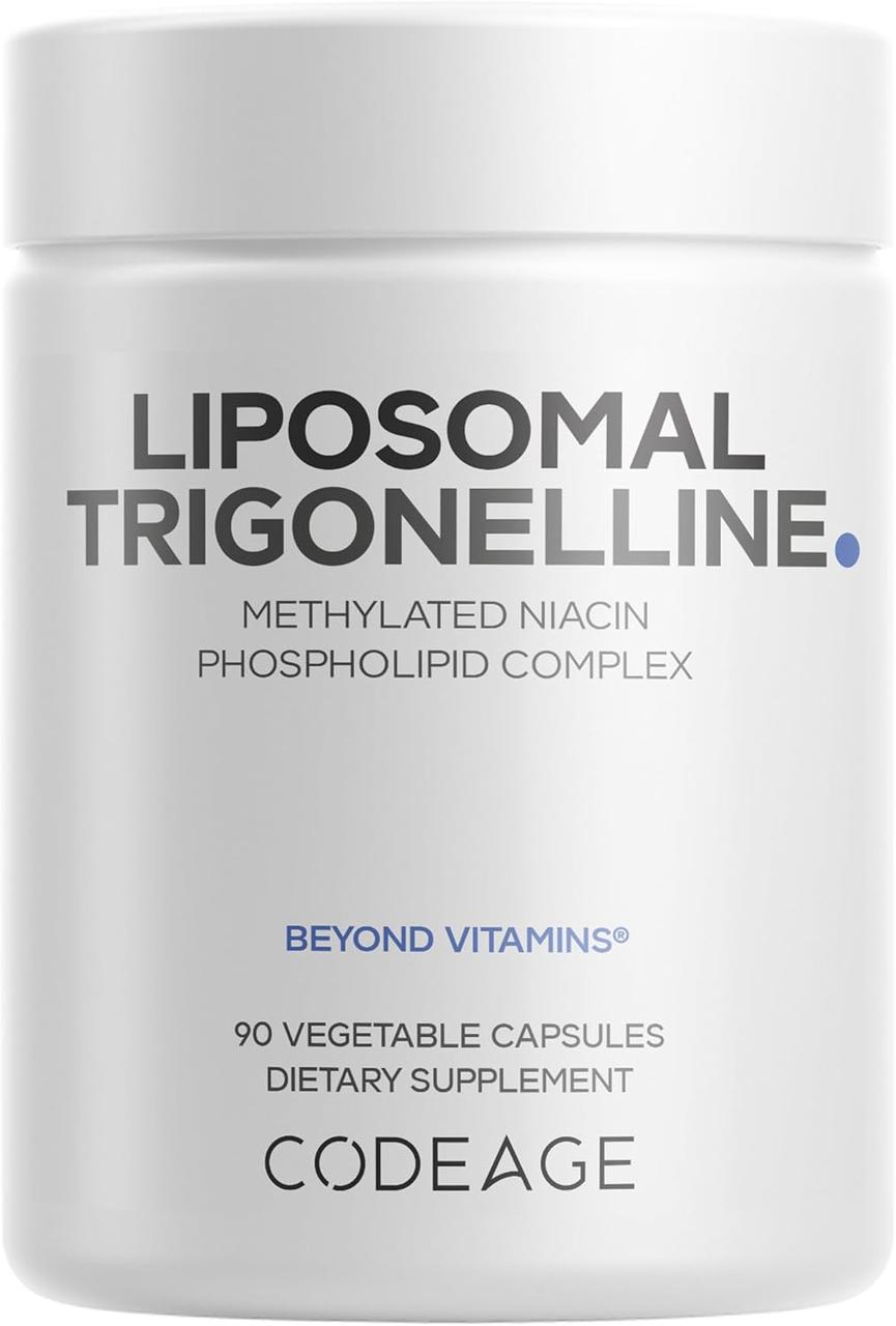 CodeAge Liposomal Trigonelline / Ліпосомальний тригонелін 250 мг 90 капсул