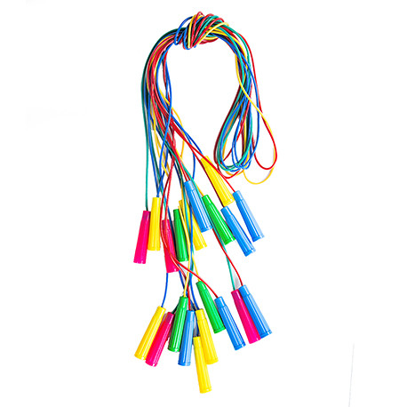 Скакалка кольорова 2,2 м d.3, 9мм 034/2, фото 1