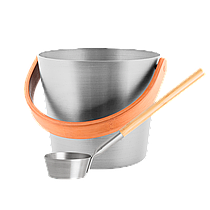 Комплект відро 5 Л + черпак Rento алюміній