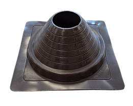 Прохід покрівельний Майстер Flash прямий коричневий (70-180 мм)