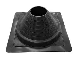 Прохід покрівельний Майстер Flash прямий чорний (70-180 мм)