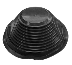 Кровільний прохід Майстер Flash прямий круглий чорний (220-480 мм)