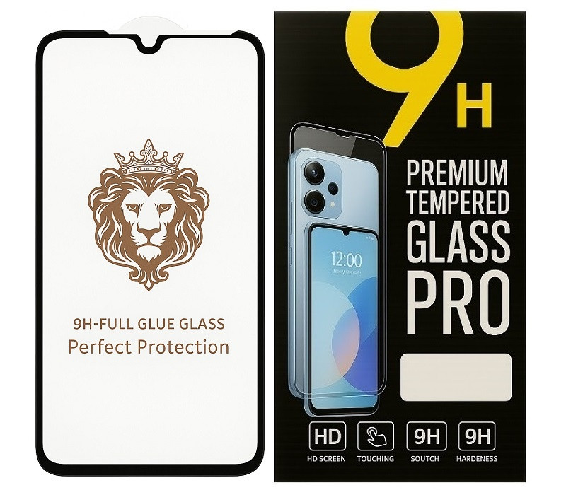 Захисне скло Lion для ZTE Blade A51 Lite 2021 з чорною рамкою