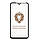 Захисне скло Lion для ZTE Blade A51 Lite 2021 з чорною рамкою, фото 3