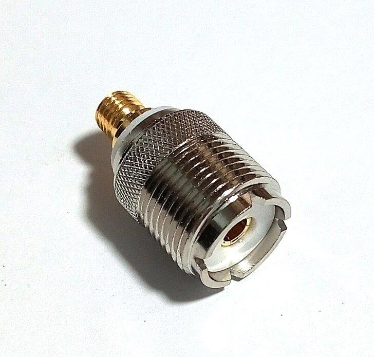 Перехідник антенний, адаптер UHF-female (PL259, SO-239) - MX для Motorola, iCom, Kenwood
