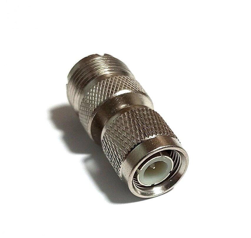 Перехідник TNC-male (штир) - UHF female (PL259, SO-239) гніздо