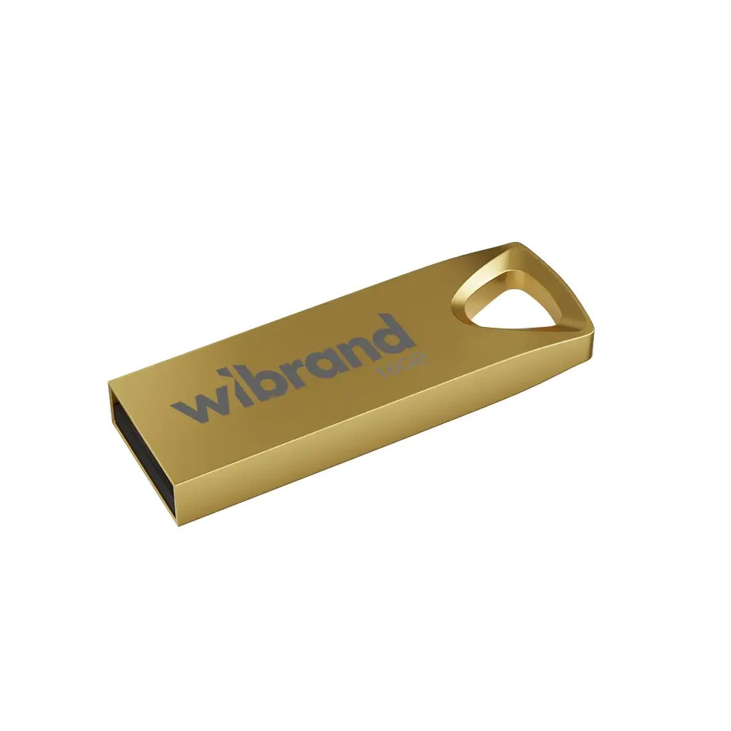 USB-накопичувач 16GB Wibrand Taipan Gold USB 2.0