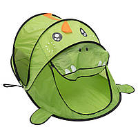 Дитячий ігровий намет 180×95×80 см намет дитячий вуличний на блискавці Зелений динозавр HP-S-3NDGR