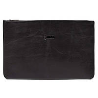Шкіряний клатч для чоловіків TARWA GA-0019-4lx чорний з петлею на руку
