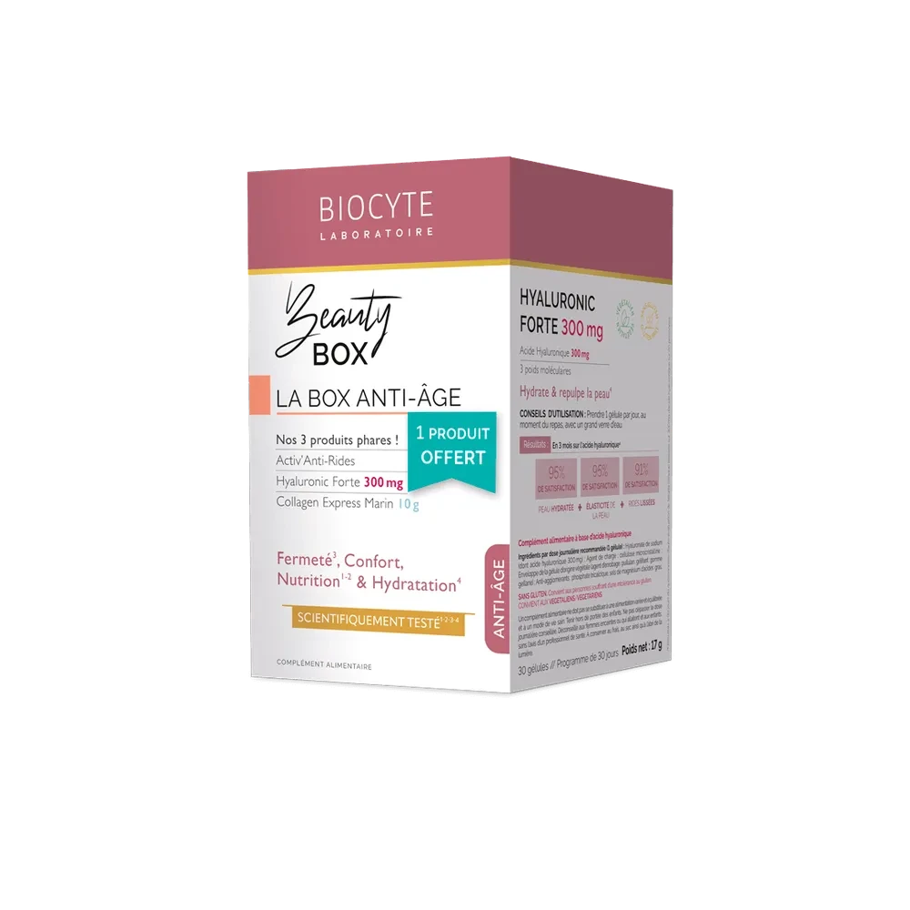 Biocyte BEAUTY BOX Допомагає уповільнити старіння шкіри