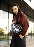 Сумка через плече жіноча бананка Sambag Flex Pro принт "SPOT", фото 10