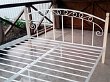 Ліжко металеве двоспальне Афіна, фото 4