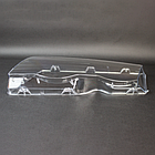 Пластикове скло фари BMW 3-series (E46) 1998-2002 ліве (водійське), фото 2