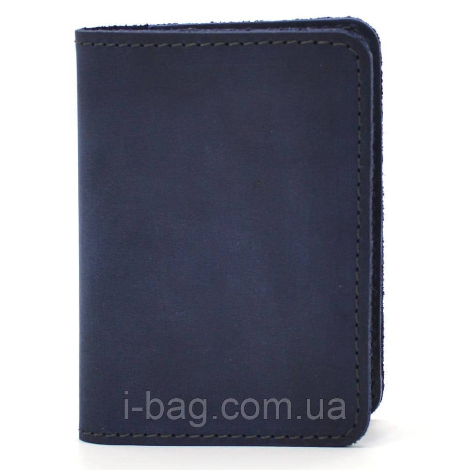 Обкладинка для посвідчення ID паспорта права синя TARWA RK-5011-4sa, фото 1