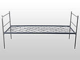 Ліжко армійське на пружині 1900х700х600 OL568/1, фото 4
